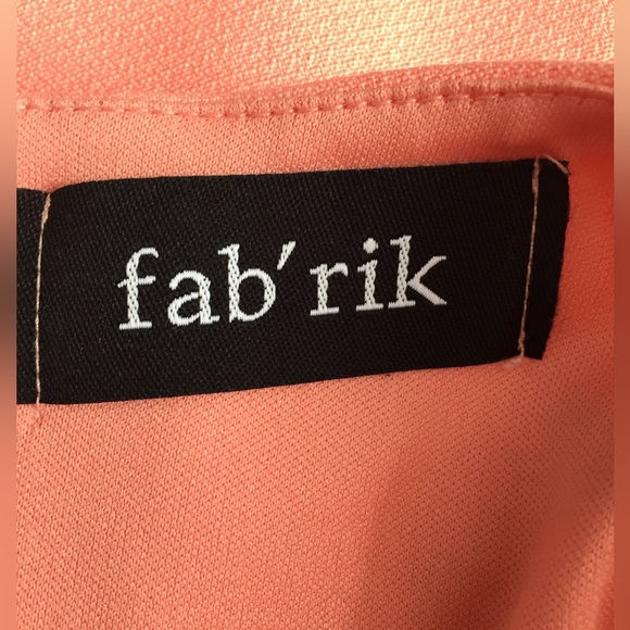 Brand is Fab’rik. Size is large. Peach color. - Picture 4 of 4
